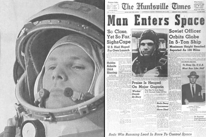First Human in Space