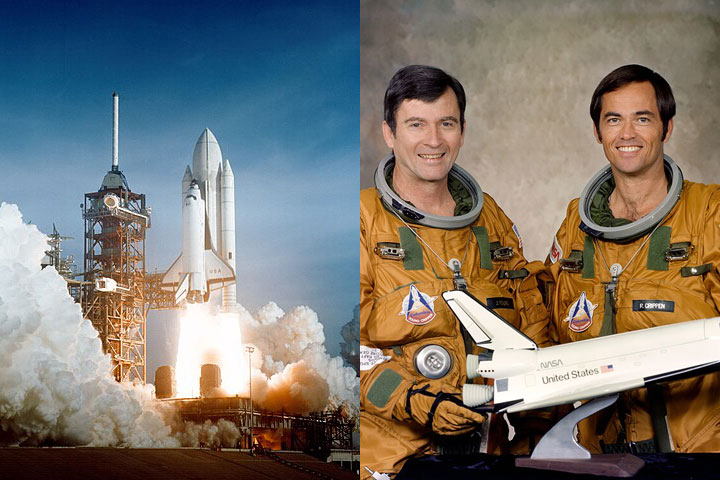 First Space Shuttle Flight