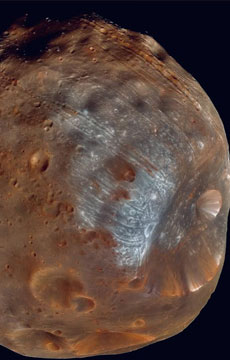 Surface of an asteroid